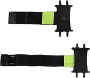 HEALEEP 2pcs Running Phone Holder Arm Band with Rotating Design Cycling Cellphone Armband for Wrist Arm Compatible with All Smartphone Models for Fitness Activities