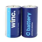 Battery C Premium Alkaline WINC Pack of 2