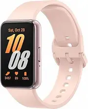 [Samsung] Galaxy FIT 3 [2024] 1.6-inch AMOLED Display | 14 Day Battery Life | Over 100 Watch Faces | Over 100 Exercise Modes | International Model - (Pink)
