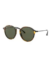 [Ray-Ban] Round Fleck Brown RB2447 Sunglasses