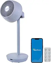Ausclimate EcoSmart Pedestal Air Circulator, Stone Grey