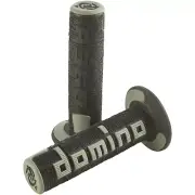 Domino A360 Black/Gray MX Offroad Comfort Grips (A36041C4052A7-0)