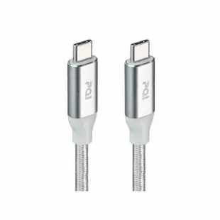 【PQI 勁永】USB-C to C 60W 100公分編織快充線