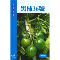 在飛比找蝦皮購物優惠-種子王國 黑柿36號 番茄 【蔬果種子】果型美 果粒大小平均