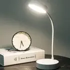 LED Desk Lamp Touch Dimmable Bedside Reading Table Night Light USB Rechargeable