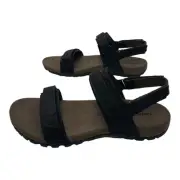 Merrell Sandspur Backstrap Sandal Leather Brown US Men's Size 14 M