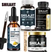 Shilajit Resin Himalayan Shilajit Supplement Extremely Potent Fulvic Acid