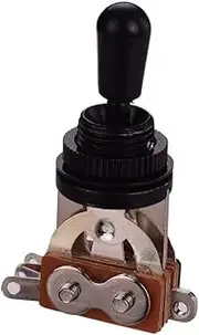 xinyee 3 Way LP SG Elecric Guitar Switch 3-Position Pick-up Selector Toggle Black Top