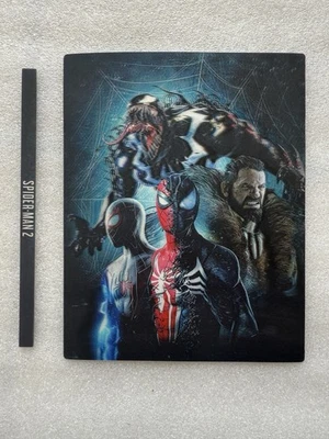 Spider Man 2 Magnetic 3D Lenticular Card Size 6inX5in (PS4/PS5/Xbox) New