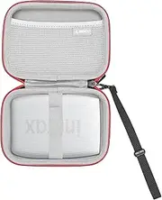 RLSOCO Case for Fujifilm Instax Mini Link 3/Instax Mini Link 2/Instax Mini Link Smartphone Printer,Hard Travel Case with Wrist Strap, Shock-Proof & Water Resistant -Black (Case Only)