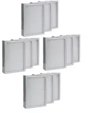 4 SET 12 REP Blueair Purifier Filter 500/600 Series Fi 501 503 550E 601 603 650E