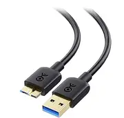 Cable Matters Long Micro USB 3.0 Cable - 3m, USB A to Micro USB Cable 3.0, Male to Male Micro-B 3.0 Cable, NOT for Micro USB 2.0, Black