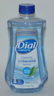 1 DIAL COMPLETE SPRING WATER FOAMING HAND SOAP WASH ANTIBACTERIA 32OZ REFILL