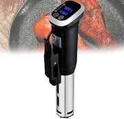 Immersion Circulator Cooker, 1200W Sous Vide Machine with Accurate Temperature Digital Timer, Stainless Steel Heater with Full Touch Screen Control Ipx7 Waterproof, Low Noise