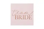 Ginger Ray: Pink Blush Velvet Team Bride Hen Party Guest Book