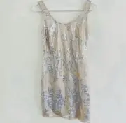 Aidan Mattox Sequined Mini Dress 0