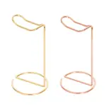 HEADSET HOLDER STAND ANTI-SLIP ROSE GOLD DESK DECORATIVE ORN