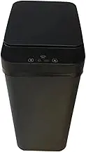 STARTIST Touchless Trash Can Intelligent Induction Trash Bin 15L Self Sealing Automatic Garbage Can Smart Trash Can for Office Kitchen, Black