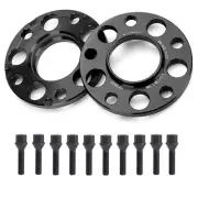 12.7mm 5x120 Wheel Spacers 14X1.25 ET Lug Bolt for BMW F20 F30 F10 F13 F01 X3 X4 (for: BMW)