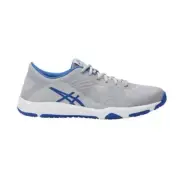 ASICS Men's Defiance X Cross-Trainer-Shoes Mid Grey/Directoire Blue/White 12
