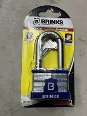 Brinks Promax Boron Steel 2" Shackle Length 667- 52001 11000lb Resistant NEW