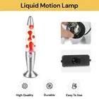 Lava Lamps Novelty Lighting Home Decor Party Night Light Globe Light Silver Base