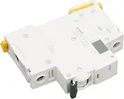 Marhynchus AC 400V Miniature Circuit Breaker with Double Locking Clamp/Holder Structure 1P Air Switch for Leakage Overload Short Circuit Protection (20A)