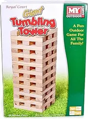 M.Y Outdoor Games | Giant Tumbling Tower | Family Garden Games