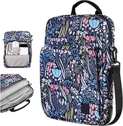 Dadanism 9-11 Inch Tablet Sleeve Bag Carrying Case with Shoulder Strap for iPad (A16) 11", iPad 10th Gen 10.9" Air 5/4, i-Pad Air/Pro 11", i-Pad 9/8/7th 10.2", Galaxy Tab A9+ Plus 11", Night Blue