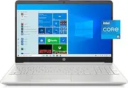 [HP] 2021 15 Laptop, 15.6" Full HD IPS Display, 11th Gen Intel core i5-1135G7 Processor, 8GB RAM, 512GB SSD Storage, Windows 10 Home, Silver, W/GA Accessories