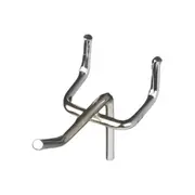50mm Pegboard Hooks Metal Set Peg Board Tool Organizer Bins Assortment Garage Storage Organization Accessories Grooved Display Hanging Silver 200x