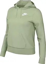 [Nike] DQ5793-343 W NSW CLUB FLC STD PO HDY Jacket Women's HONEYDEW/WHITE Size M-S