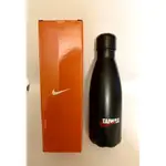 NIKE THERMO BOTTLE TAIWAN 不鏽鋼 保溫瓶 水壺 350ML 黑色 全新品