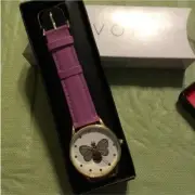 AVON Woman’s Summers Best watch Bee new in box Faux leather like strap