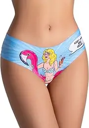 [MEMÈME] mememe COMICS - Relax Girl - PANTY for Women, Relax Girl, Large, Relax Girl, Large