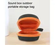 Multifunction Zipper Anti-scratch EVA Wireless Bluetooth-compatible Speaker Carrying Box Protective Case for JBL Clip 4 3 Orange