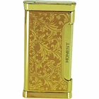 Honest Single Jet Super Slim Arabesque Lighter Torch Windproof Lighter- Gold