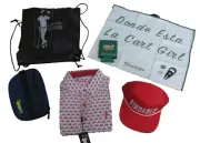 ***HOLIDAY BUNDLE*** GRUNK DOLFER Edition / Polo, Hat, Towel, Divot, Bags!