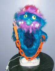 Custom created PET MONSTER Animatronic lights motion One-of-a-Kind my Halloween