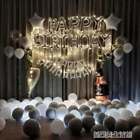 在飛比找樂天市場購物網優惠-生日快樂party成人浪漫情侶派對布置套餐鋁膜氣球字母裝飾用
