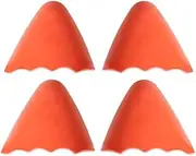[FOTOEV] Toe Filler Inserts, Shoe Filler Inserts for Loose Shoe, 2 Pairs Toe Cushion Fillers Make Shoes Fit,Half-Size Insoles Shoe Too Big for High Heels,Toe Cushion Fillers Half Size Shoes Fitter,Red Pointy