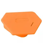 Polygonal Seam Guide Hemmer Guide Seam Guide for Sewing Machine Orange