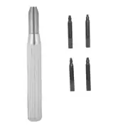 4-Pin Torx & Flat Style Watch Crown Tube Insert Remover Opener For Rolex Tudor E