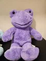 Build A Bear Purple Frog Retired NWOT