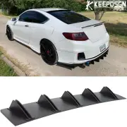 For Honda Accord 2000-2024 Rear Lip Bumper Diffuser Shark 5 Fin Spoiler Wing Lip (for: Honda Civic)