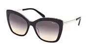Emilio Pucci EP0190 01B Women’s Sunglasses Black Size 58