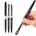Liquid Powder Brush UV Gel Brush Nail Brush Sable Acrylic Brush Carving Pen