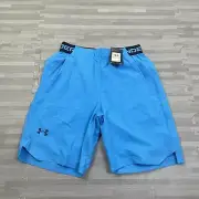 Under Armour Vanish Woven 8" Running Shorts Unlined Mens Small 1370382 Blue $50
