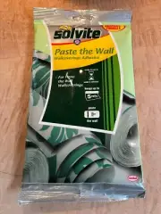 Solvite Paste The Wall Wallpaper Paste Sachet 5 Roll Smooth Easy Quick Mix