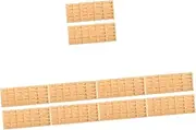 NUOBESTY 5sets Bikini Stickers Panty Liner Reusable Pads Underwear for Women Adhesive Push up Strapless Bra Panties Protective Hygienics Liners Bralette Nipple Fashion Wipes Control 100pcs*5